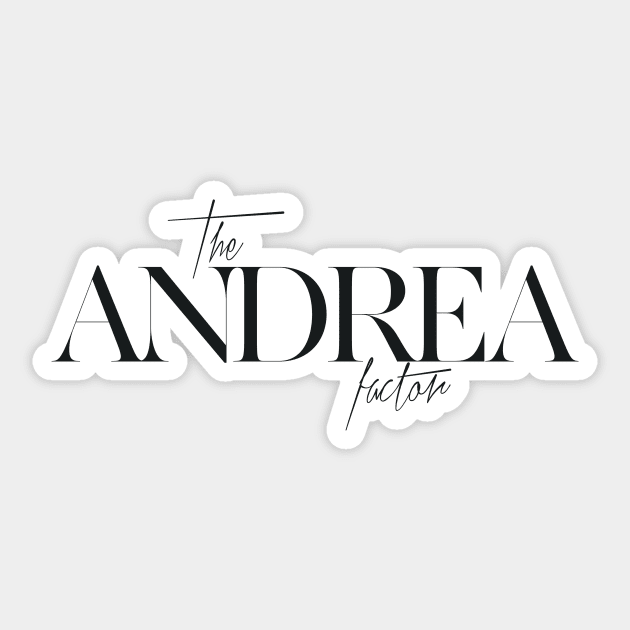 The Andrea Factor Sticker by TheXFactor